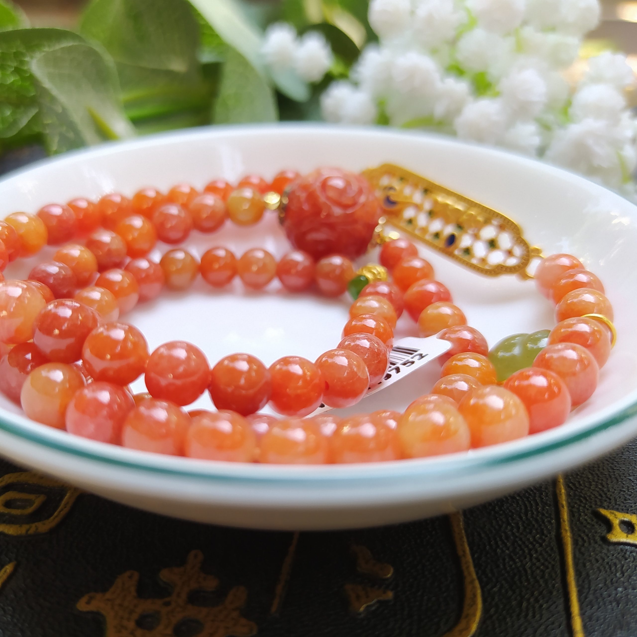 Chuỗi Cẩm Thạch Cam