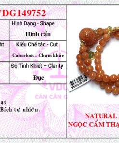 Chuỗi Cẩm Thạch Cam - Ảnh 4