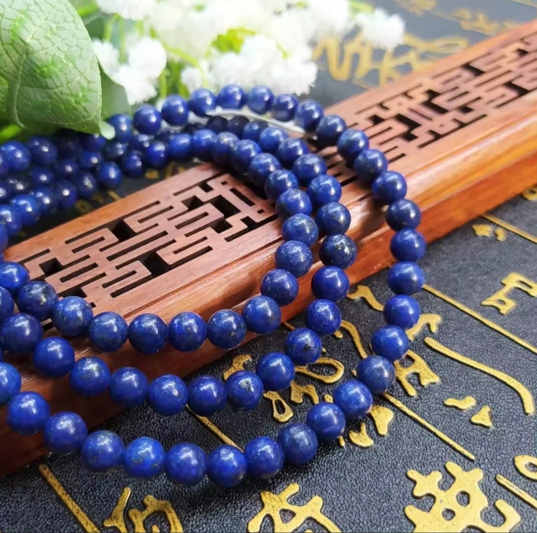 Chuỗi Lapis Xanh Lưu Ly - Ảnh 2