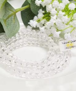 Chuỗi Thạch Anh Trắng Trong Suốt - Ảnh 3