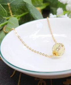 Dây Chuyền Thạch Anh Vàng - Ảnh 2
