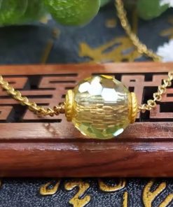 Dây Chuyền Thạch Anh Vàng - Ảnh 3