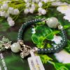 Lắc Tay Cẩm Thạch Hạt Châu