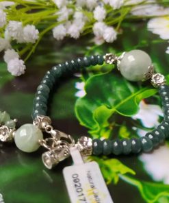 Lắc Tay Cẩm Thạch Hạt Châu