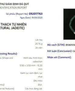 Lắc Tay Cẩm Thạch Hạt Châu - Ảnh 4
