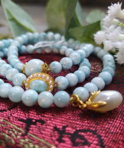 Chuỗi Larimar Xanh Lam