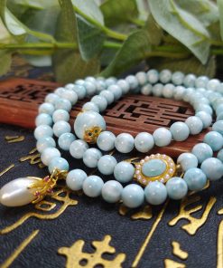 Chuỗi Larimar Xanh Lam - Ảnh 2