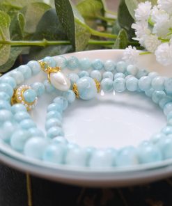Chuỗi Larimar Xanh Lam - Ảnh 3