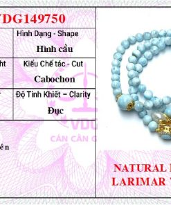 Chuỗi Larimar Xanh Lam - Ảnh 4