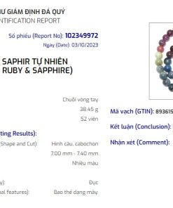 Chuỗi Ruby Saphire Đa Sắc - Ảnh 4